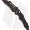 Vintage Microtech Vector Automatic Knife (3.1" Black Plain) 7/99 -Microtech Shop microtech vector auto black 300108