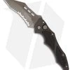 Vintage Microtech Vector Automatic Knife (3.1" Black Serr) 05/2002 -Microtech Shop microtech vector auto black serr 300109 2393
