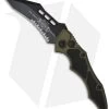 Microtech Vector Green Automatic Knife (3.95" Black Serr) 132-2GR -Microtech Shop microtech vector green black serr 132 2gr