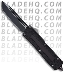Microtech Scarab Automatic D/A OTF Tanto Knife (Two-Tone PLN) 112-1