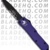 Microtech Purple UTX-85 D/A OTF Automatic Knife (Black SER) 125-2P 2 Microtech Purple UTX-85 D/A OTF Automatic Knife (Black SER) 125-2P -Microtech Shop microtech utx85 purple serrated 125 2P