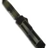 Vintage Microtech Scarab D/A OTF Knife Tan Camo Tanto (SER) 112-17