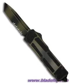 Vintage Microtech Scarab D/A OTF Knife Tan Camo Tanto (SER) 112-17