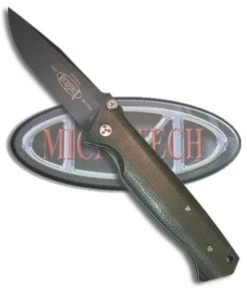 Microtech CMTX5 D/A Automatic Knife Green Cavas Micarta (3.5" Black) 11 Microtech CMTX5 D/A Automatic Knife Green Cavas Micarta (3.5" Black) -Microtech Shop mtcmtx5canvasbkpln