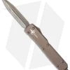 Marfione Custom Desert Tactical Ultratech D/E OTF Automatic Knife (3.4" Bronzed)